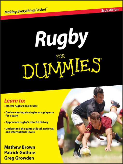 Title details for Rugby for Dummies by Mathew Brown - Available
